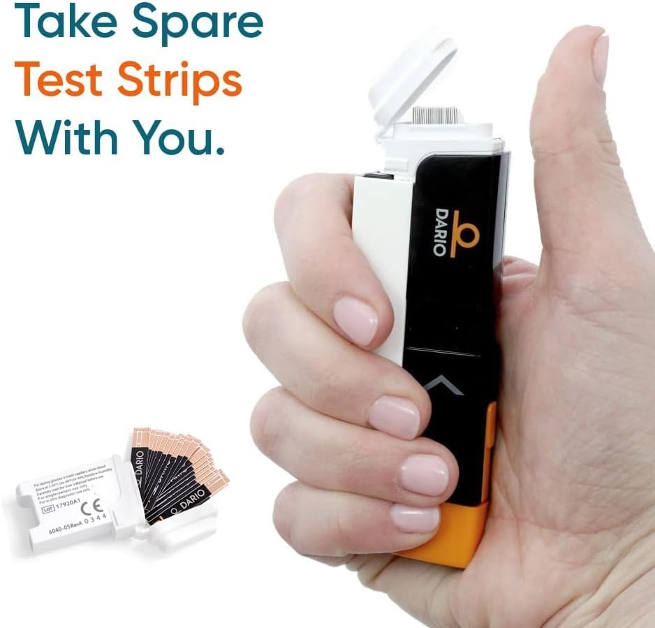 Dario Blood Glucose Test Strips - 100 Count